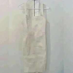 NWT- Here comes the sun white denim dress , size XS